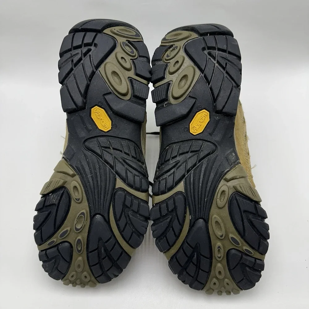MERRELL Pulse II‎ Waterproof Leather Hiking Outdoors Work Mid Boots Mens Size 8